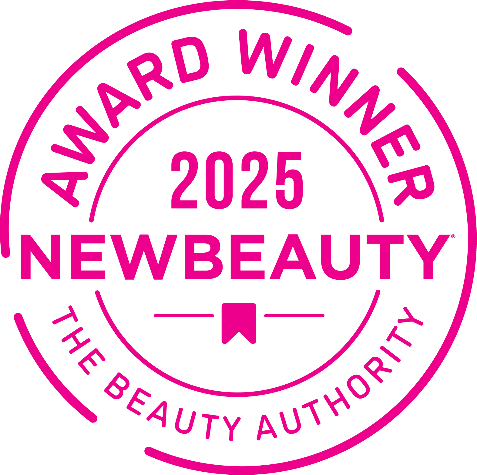 New Beauty 2025 Award Seal